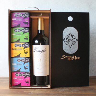 estuche caja deco premium, secretos del monte