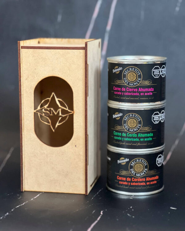 estuche caja deco premium, secretos del monte