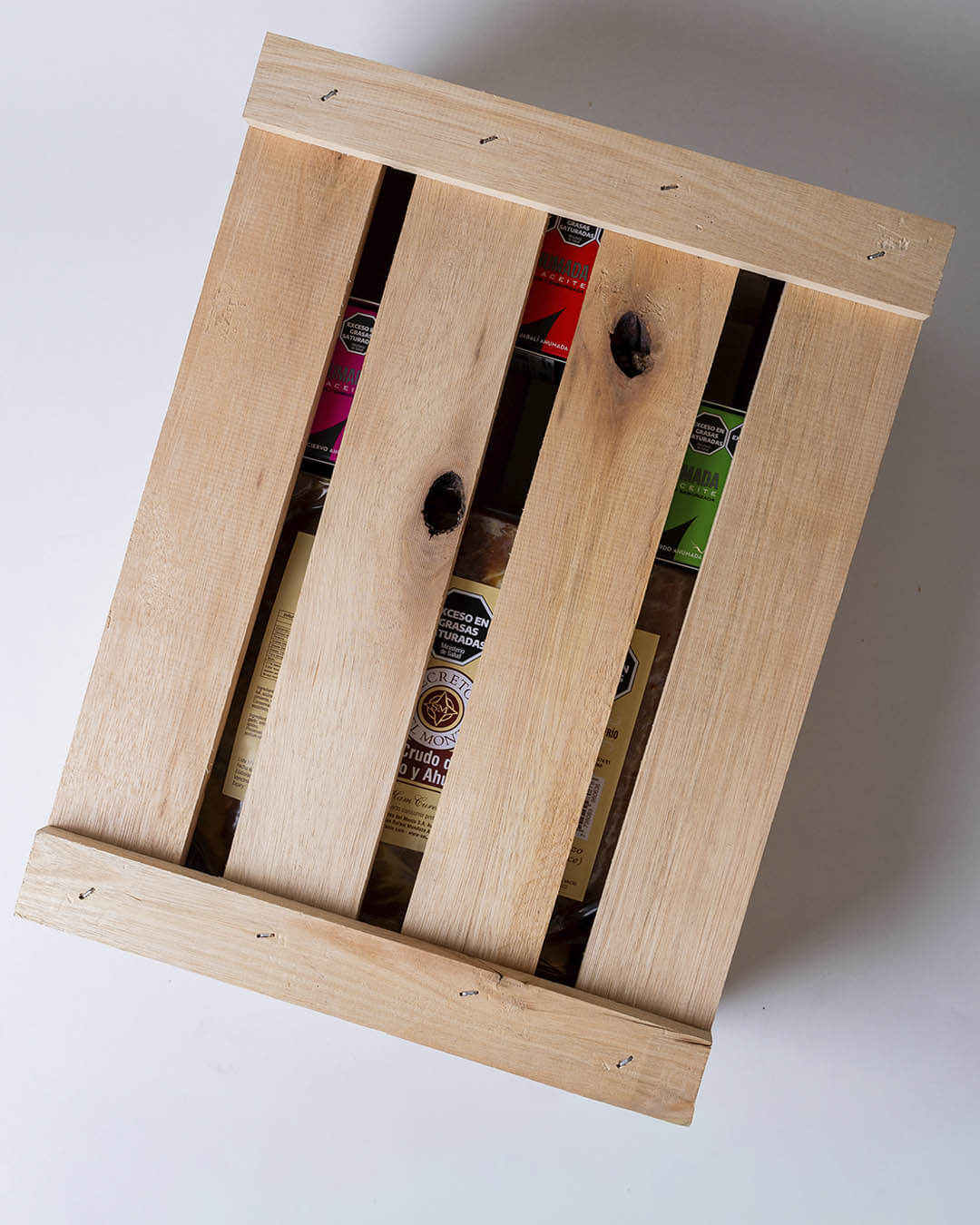 Estuche 3 latas + medio Jamón de Cerdo - Imagen 3