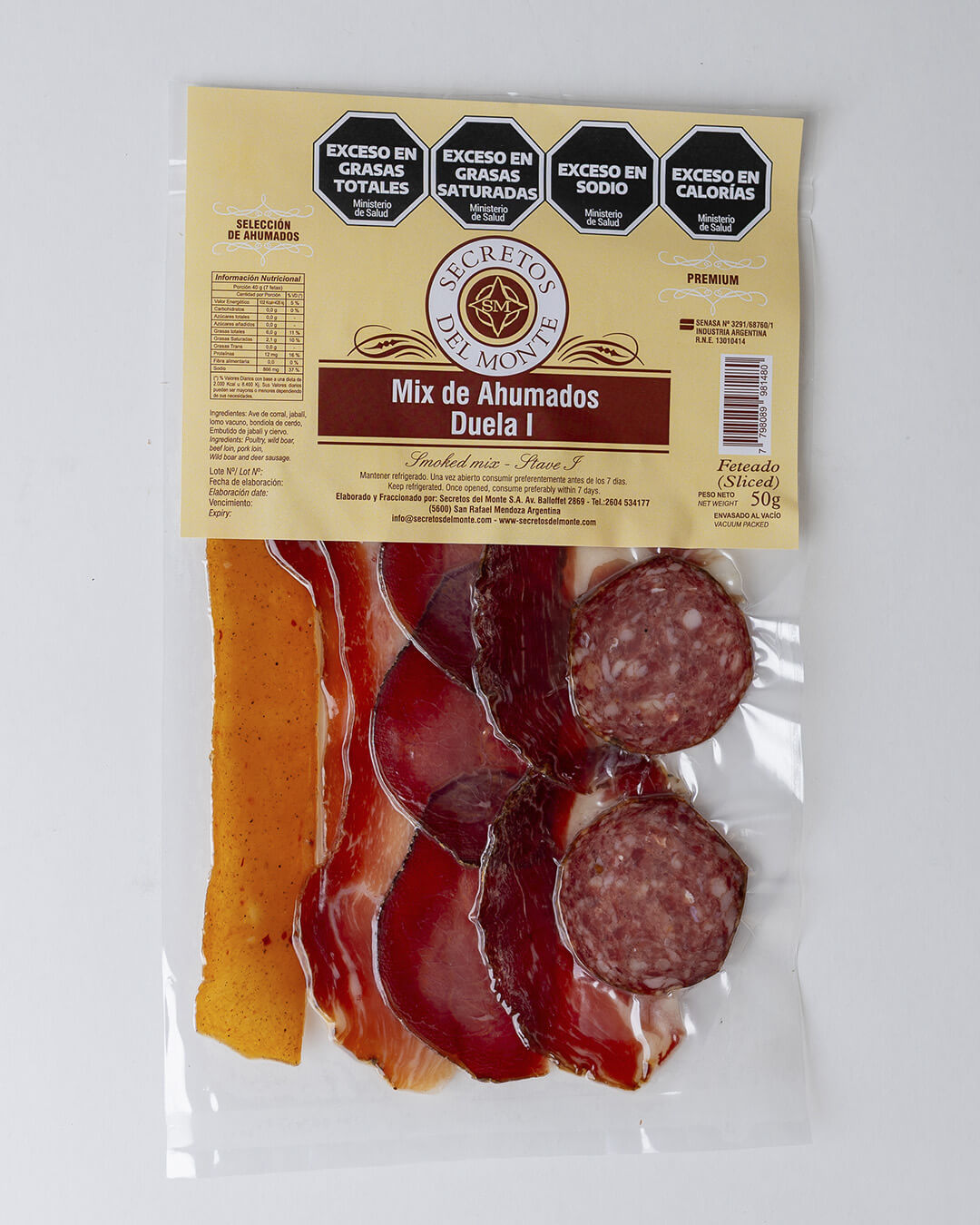 Duelas I - Mix Carnes Ahumadas Curadas 50gr