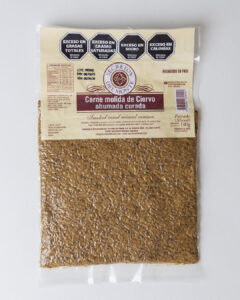 Carne Molida de Ciervo Ahumada Curada