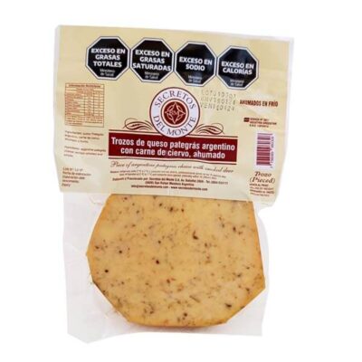 Queso Pategrás con Carne Molida de Ciervo